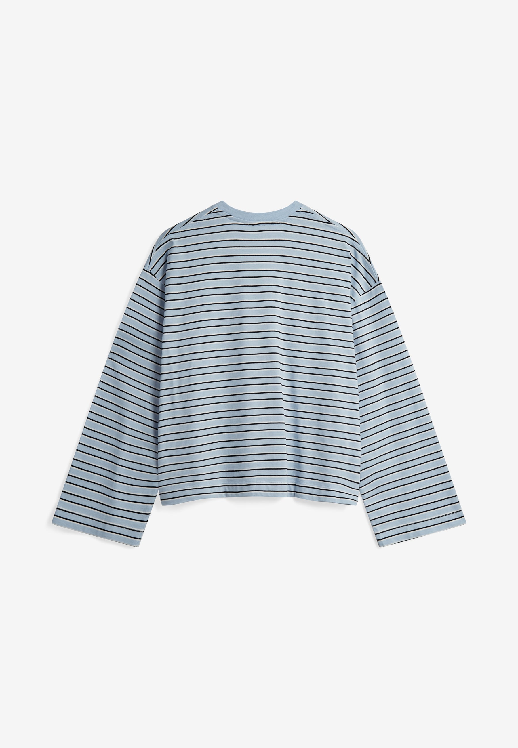 minimum female Mirabelle ls t-shirt G034 GOTS Short Sleeved T-shirt 4115 Cashmere Blue