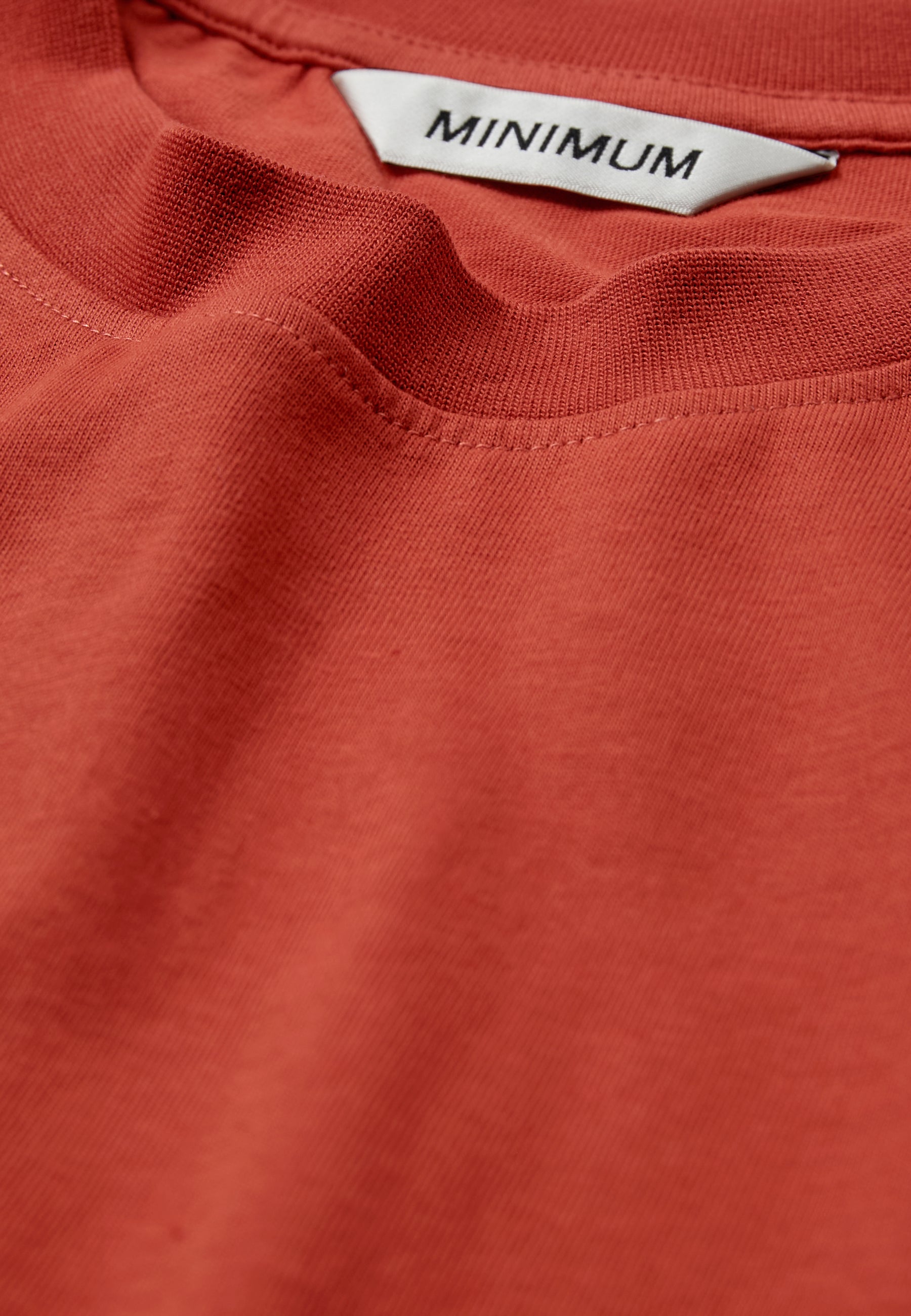 minimum male Aarhus short sleeved t-shirt G029 GOTS Short Sleeved T-shirt 1350 Burnt Brick