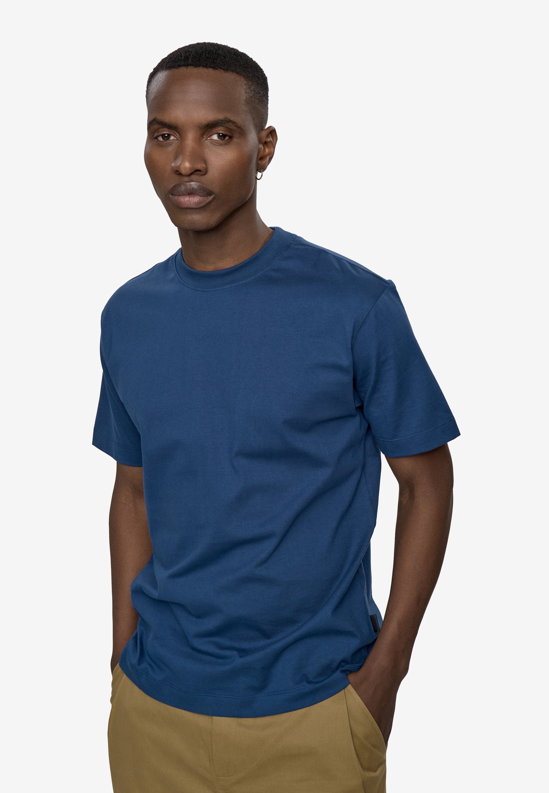 minimum male Aarhus short sleeved t-shirt G029 GOTS Short Sleeved T-shirt 4027 Insignia blue