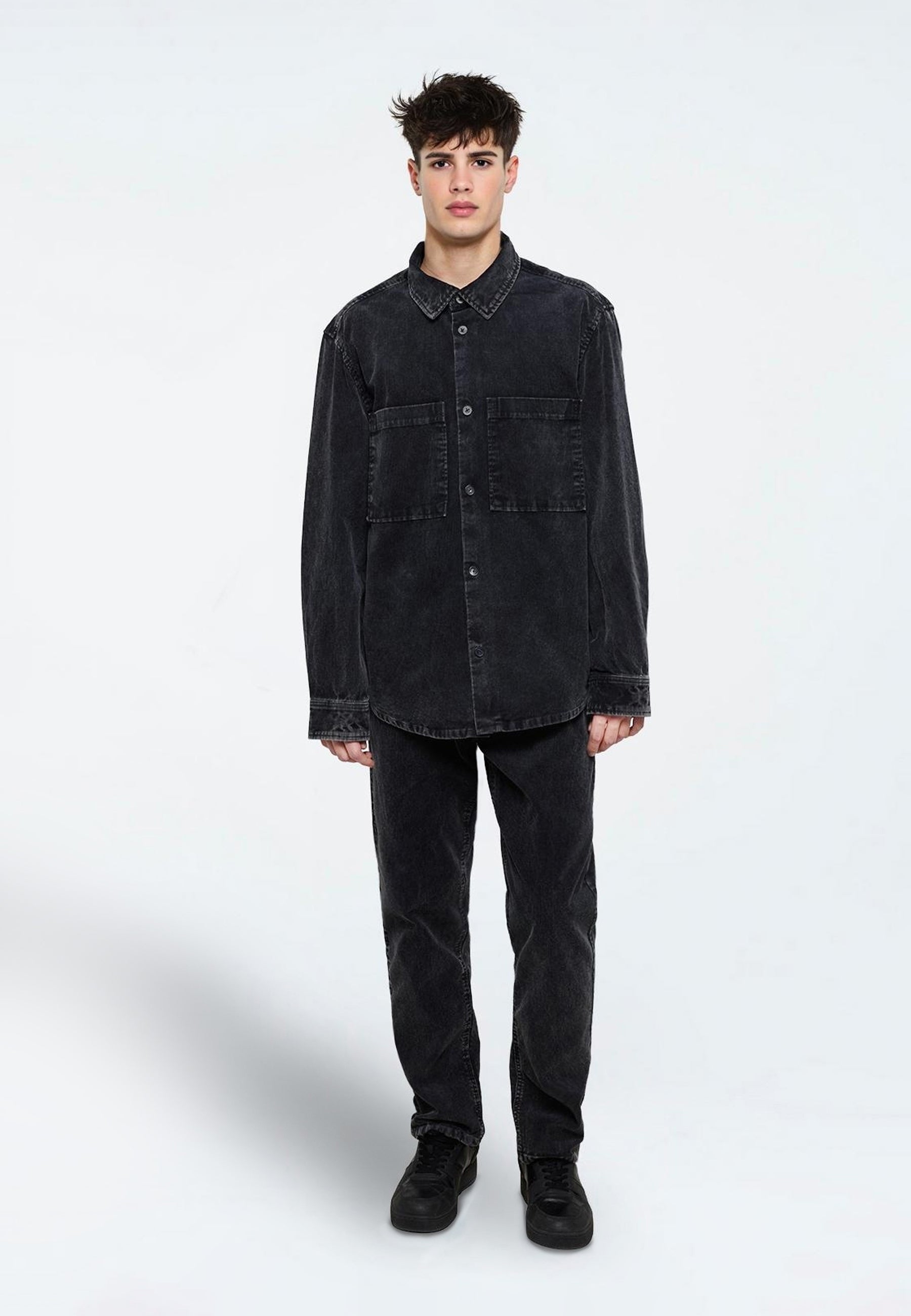 minimum male Arrow jeans 4356 Tapered Jeans 980 Dark Grey