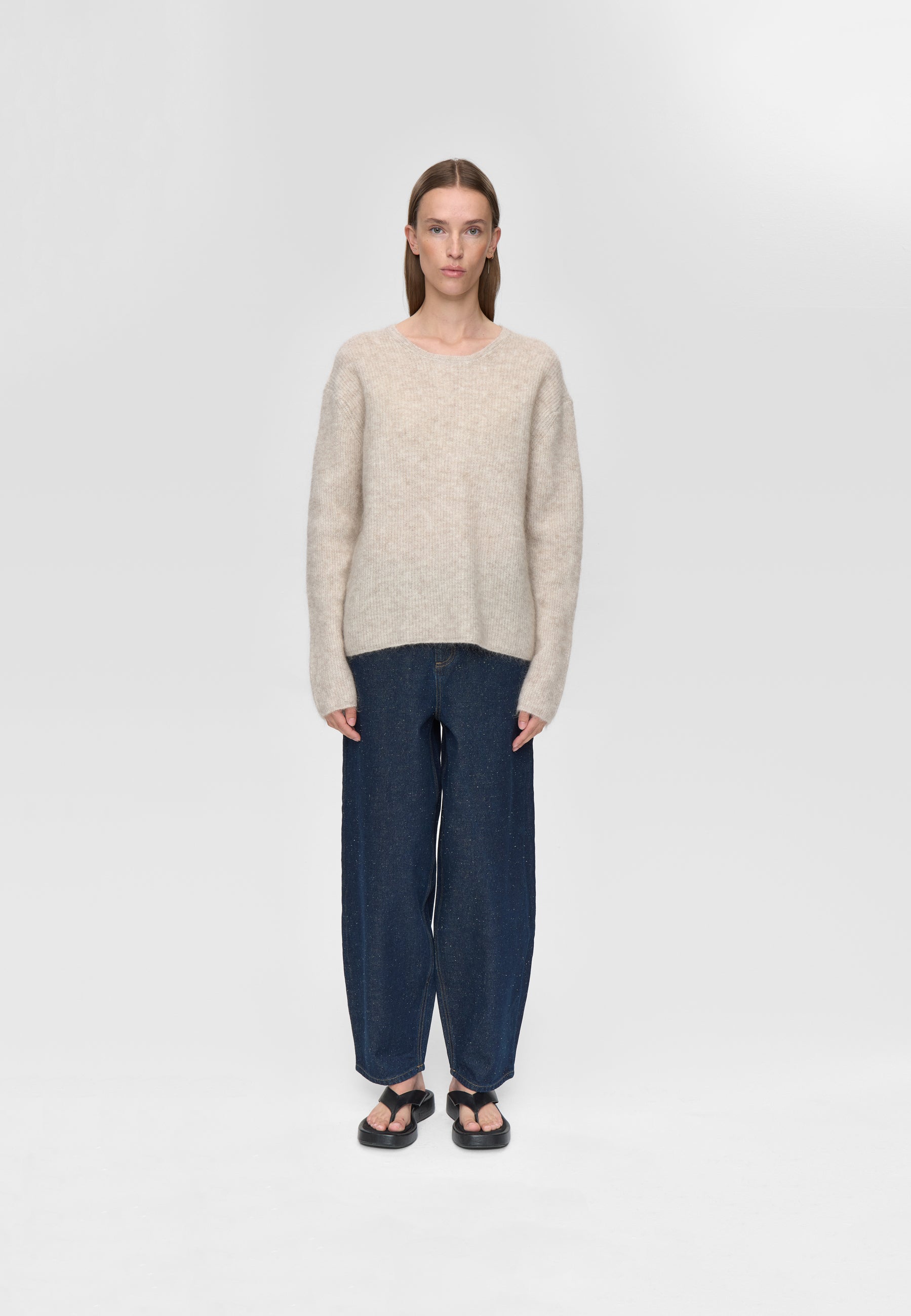 minimum female Calaha jumper 9965 Jumper 058 Warm Sand