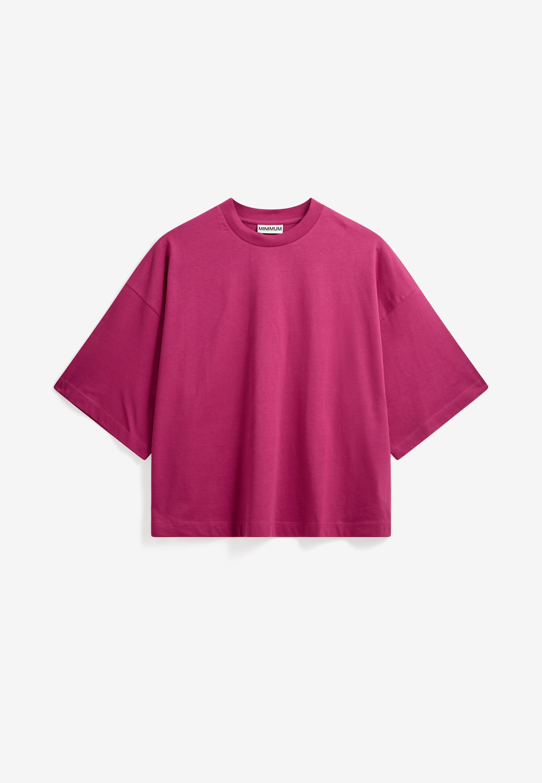 minimum female Mira t-shirt G029 Short Sleeved T-shirt 2434 Festival Fuchsia