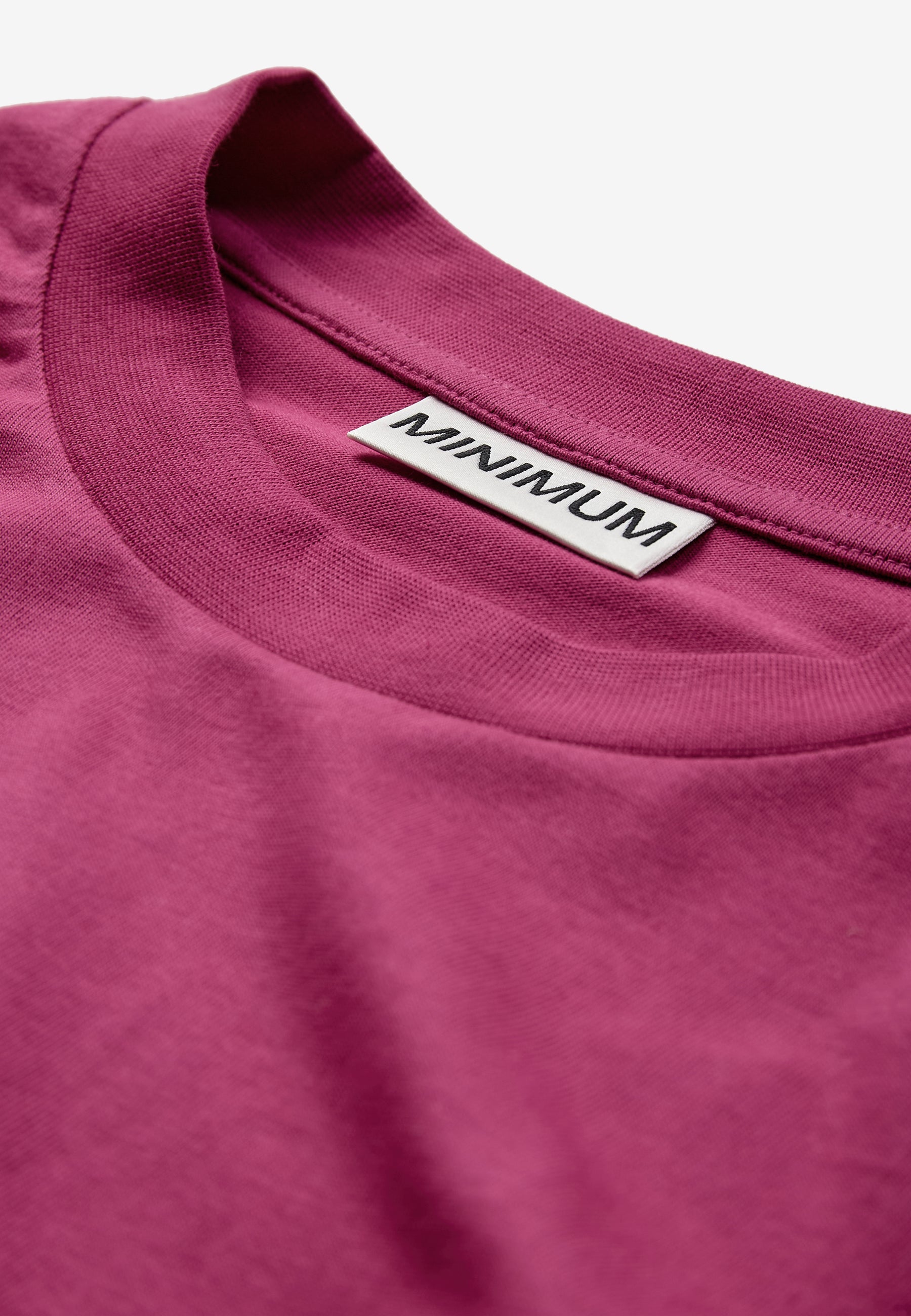 minimum female Mira t-shirt G029 Short Sleeved T-shirt 2434 Festival Fuchsia