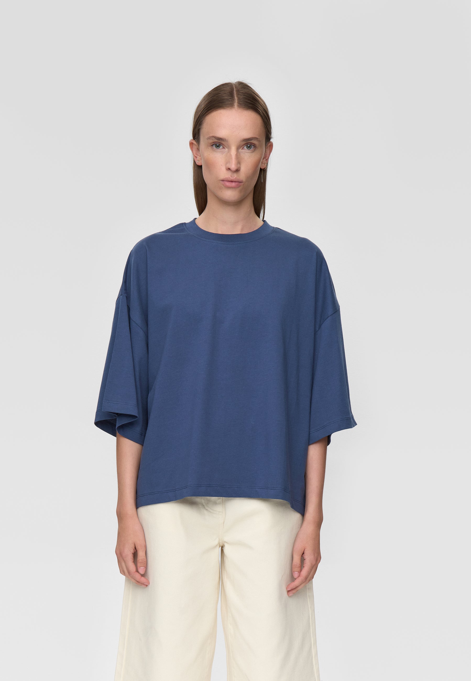 minimum female Mira t-shirt G029 Short Sleeved T-shirt 4027 Insignia blue