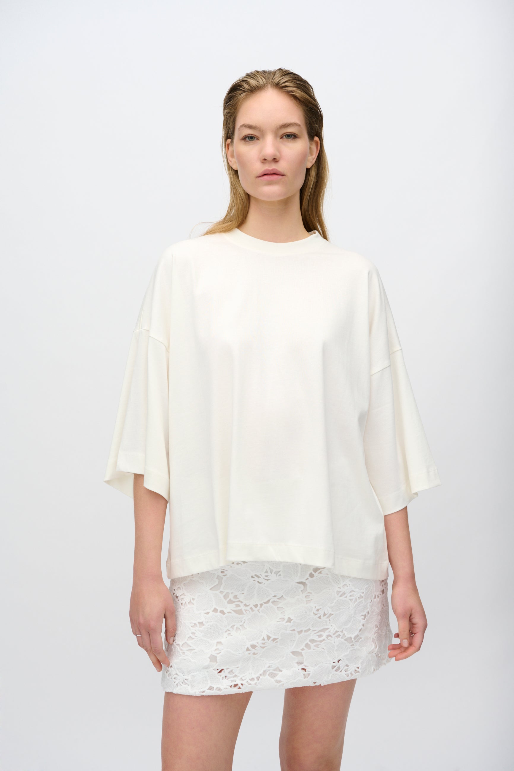 minimum female Mira t-shirt G029 Short Sleeved T-shirt 0608 Coco Milk