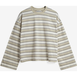 minimum female Mirabelle ls t-shirt G034 GOTS Short Sleeved T-shirt 0909 Fossil