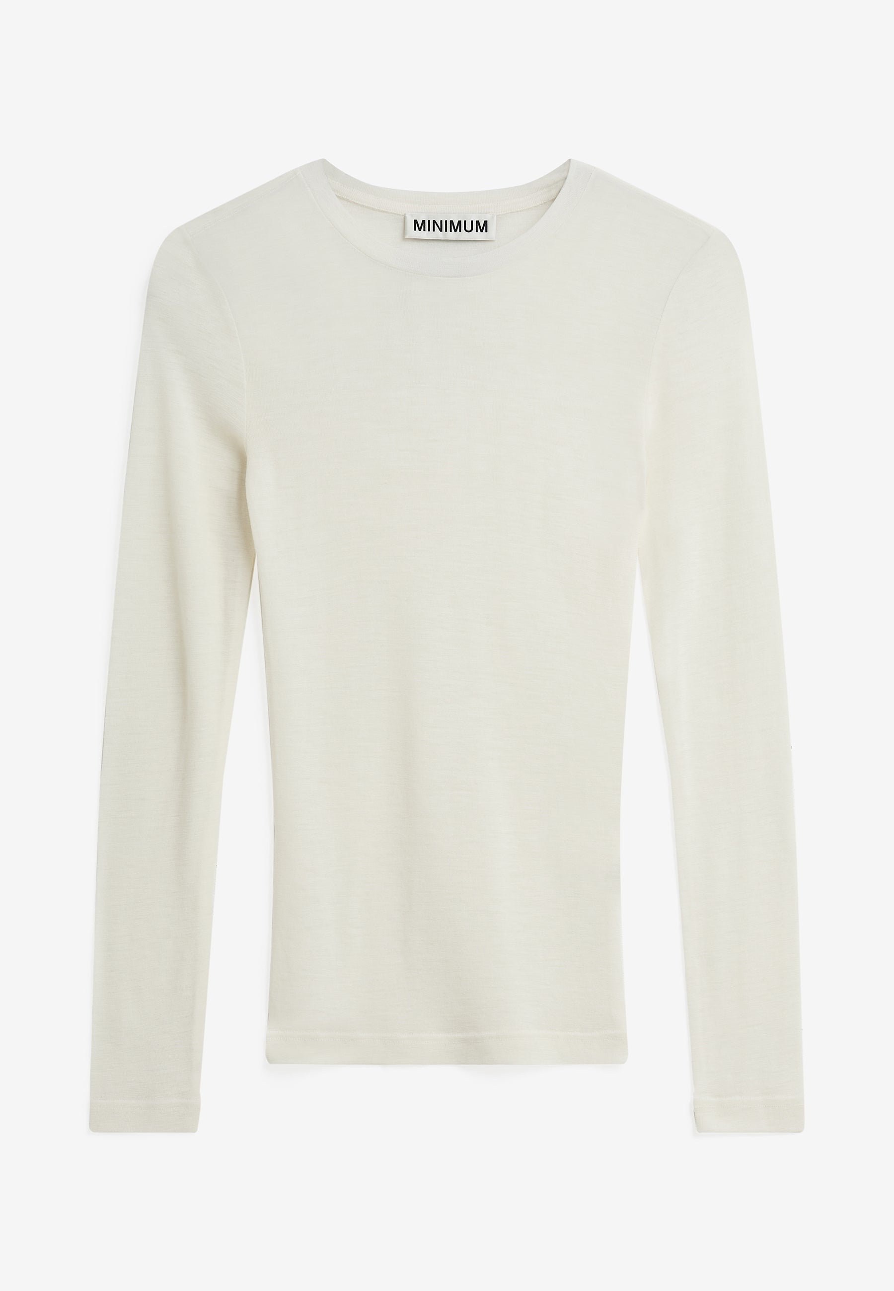 minimum female Natashas long sleeved t-shirt 3736 Jumper 0608 Coco Milk